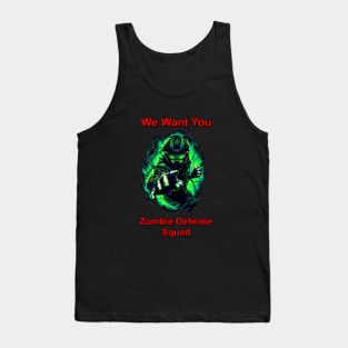 Zombie Defense Tank Top